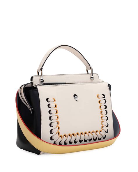 fendi dotcom whipstitch bag|Fendi Dotcom Medium Whipstitch Satchel Bag .